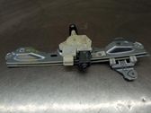 Rear window lifting mechanism without motor