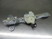Rear window lifting mechanism without motor