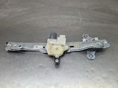 Front window lifting mechanism without motor