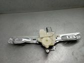Rear window lifting mechanism without motor