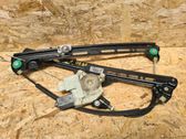 Front window lifting mechanism without motor