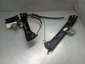Front window lifting mechanism without motor