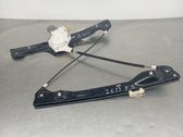 Front window lifting mechanism without motor