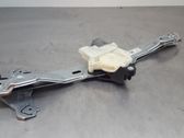 Front window lifting mechanism without motor