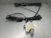 Front window lifting mechanism without motor