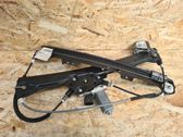 Front window lifting mechanism without motor