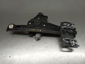 Rear window lifting mechanism without motor