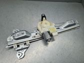 Rear window lifting mechanism without motor