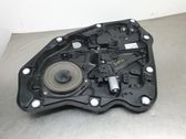 Mechanizm podnoszenia szyby tylnej bez silnika