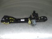 Rear window lifting mechanism without motor