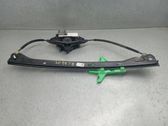 Rear window lifting mechanism without motor
