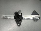 Front window lifting mechanism without motor