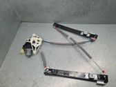 Rear window lifting mechanism without motor