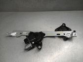 Rear window lifting mechanism without motor