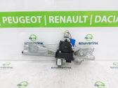 Rear window lifting mechanism without motor