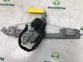 Rear window lifting mechanism without motor