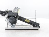 Rear window lifting mechanism without motor