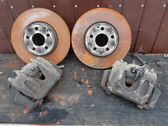 Brake discs and calipers set