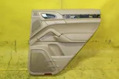 Rear door card panel trim