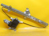 Rear door window regulator with motor