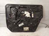 Sliding door window regulator with motor