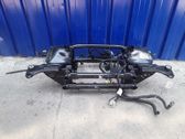Rear axle beam with reductor