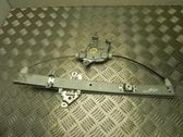 Rear door window regulator with motor