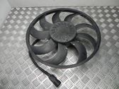 Radiator cooling fan shroud