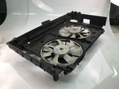 Radiator cooling fan shroud