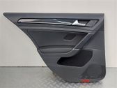 Rear door card panel trim