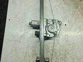 Rear door window regulator with motor
