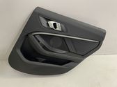 Rear door card panel trim