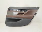 Rear door card panel trim