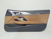 Front door card panel trim
