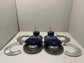 Brake discs and calipers set