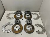 Brake discs and calipers set