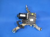 Front wiper linkage and motor