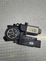 Rear door window regulator with motor