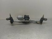 Front wiper linkage and motor