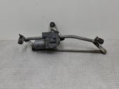 Front wiper linkage and motor
