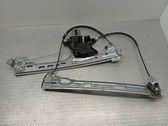 Front door window regulator with motor