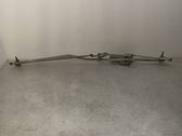 Front wiper linkage and motor