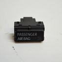 Passenger airbag on/off switch