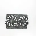 Radiator cooling fan shroud