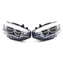 Headlights/headlamps set