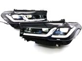 Headlights/headlamps set