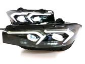 Headlights/headlamps set