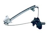 Front door window regulator with motor