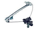 Front door window regulator with motor