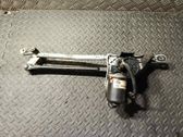 Tringlerie et moteur d'essuie-glace avant